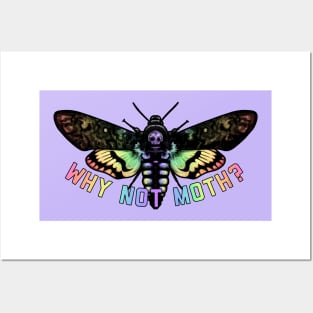 Why Not Moth? Rainbow Posters and Art